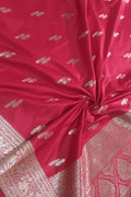 Pretty in Pink: Banarasi Silk Saree - Luxurion World