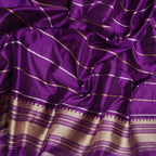 Yellow Banarasi Handloom Pure Tissue Silk Meenakari Saree - Luxurion World