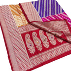Multicolor Handloom Banarasi Pure Katan Silk Rangkat Saree