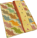 Multicolor Handloom Banarasi Pure Katan Silk Rangkat Saree