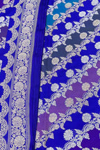 Multicolor Handloom Banarasi Pure Katan Silk Rangkat Saree