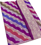 Multicolor Handloom Banarasi Pure Katan Silk Rangkat Saree