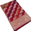 Multicolor Handloom Banarasi Pure Katan Silk Rangkat Saree