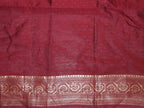 Stunning Green Banarasi Cotton Silk Saree - Elegant and Timeless - Luxurion World