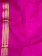 Elegant Pink Handloom Banarasi Pure Katan Silk Jaal Work Saree - Luxurion World