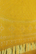 Yellow Bandhani Gajji Silk Saree: Elegant and Vibrant - Luxurion World
