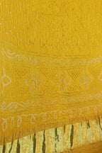 Yellow Bandhani Gajji Silk Saree: Elegant and Vibrant - Luxurion World