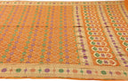 Yellow Banarasi Bandhani Pure Georgette Saree - Luxurion World