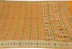 Yellow Banarasi Bandhani Georgette Saree - Luxurion World