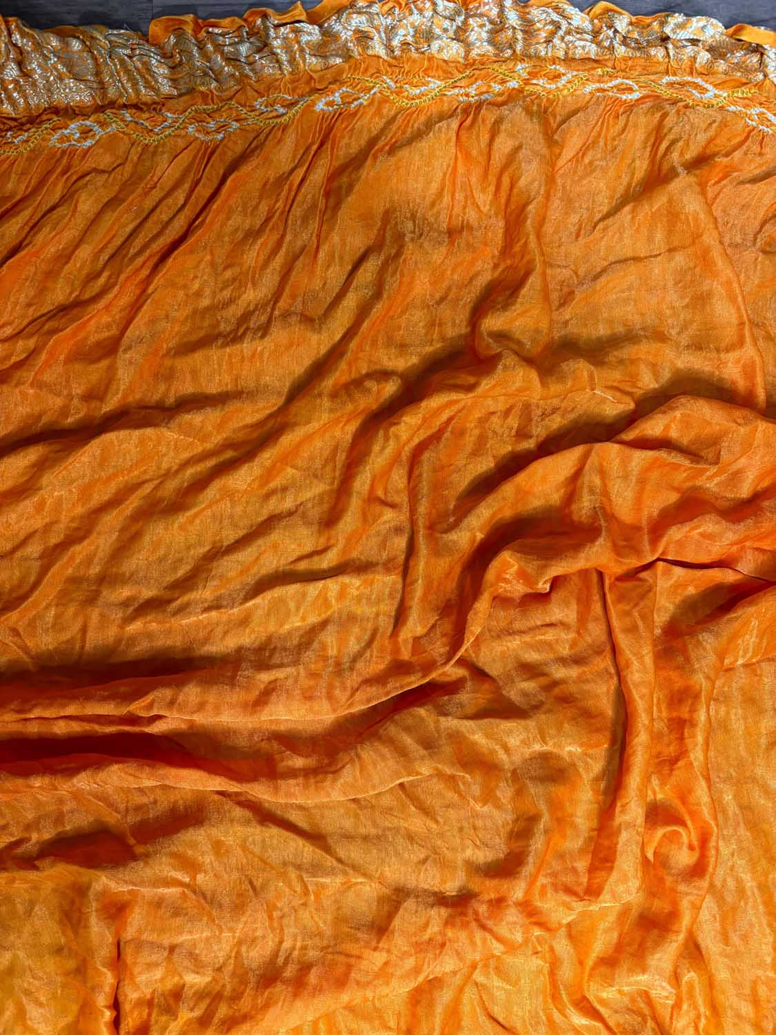 Stunning Maroon Bandhani Pure Gajji Silk Gharchola Saree - Luxurion World