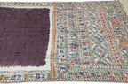 Elegant Brown Pure Tussar Silk Bandhani Saree With Hand Painted Madhubani Border Pallu - Luxurion World