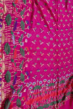 Exquisite Pink Banarasi Bandhani Pure Georgette Meenakari Saree - Luxurion World