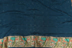 Elegant Blue Banarasi Bandhani Pure Georgette Meenakari Saree - Luxurion World