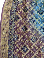 Multicolor Banarasi Bandhani Pure Georgette Saree - Luxurion World