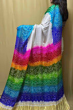 Vibrant Multicolor Bandhani Gajji Silk Saree Collection - Luxurion World