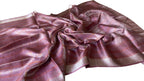 Pink Tussar Tissue Silk Checkard Design Handloom Bhagalpur Saree - Luxurion World