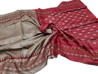 Elegant Pastel Moonga Tussar Silk Embroidered Saree - Luxurion World