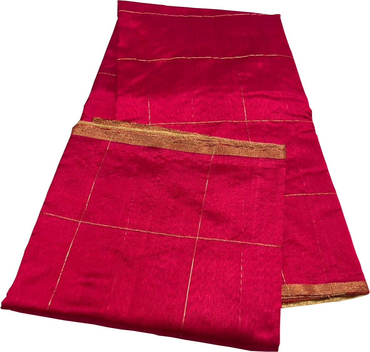 Pink Chanderi Handloom Pure Katan Silk Saree - Luxurion World