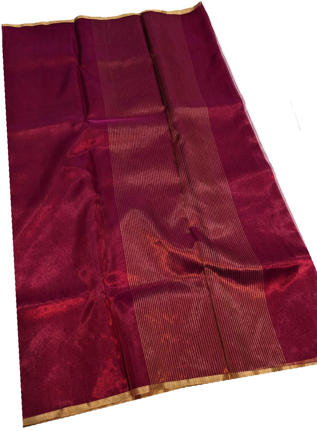 Exquisite Pink Chanderi Handloom Pure Silk Saree - Luxurion World