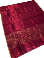 Exquisite Pink Chanderi Handloom Pure Silk Saree - Luxurion World