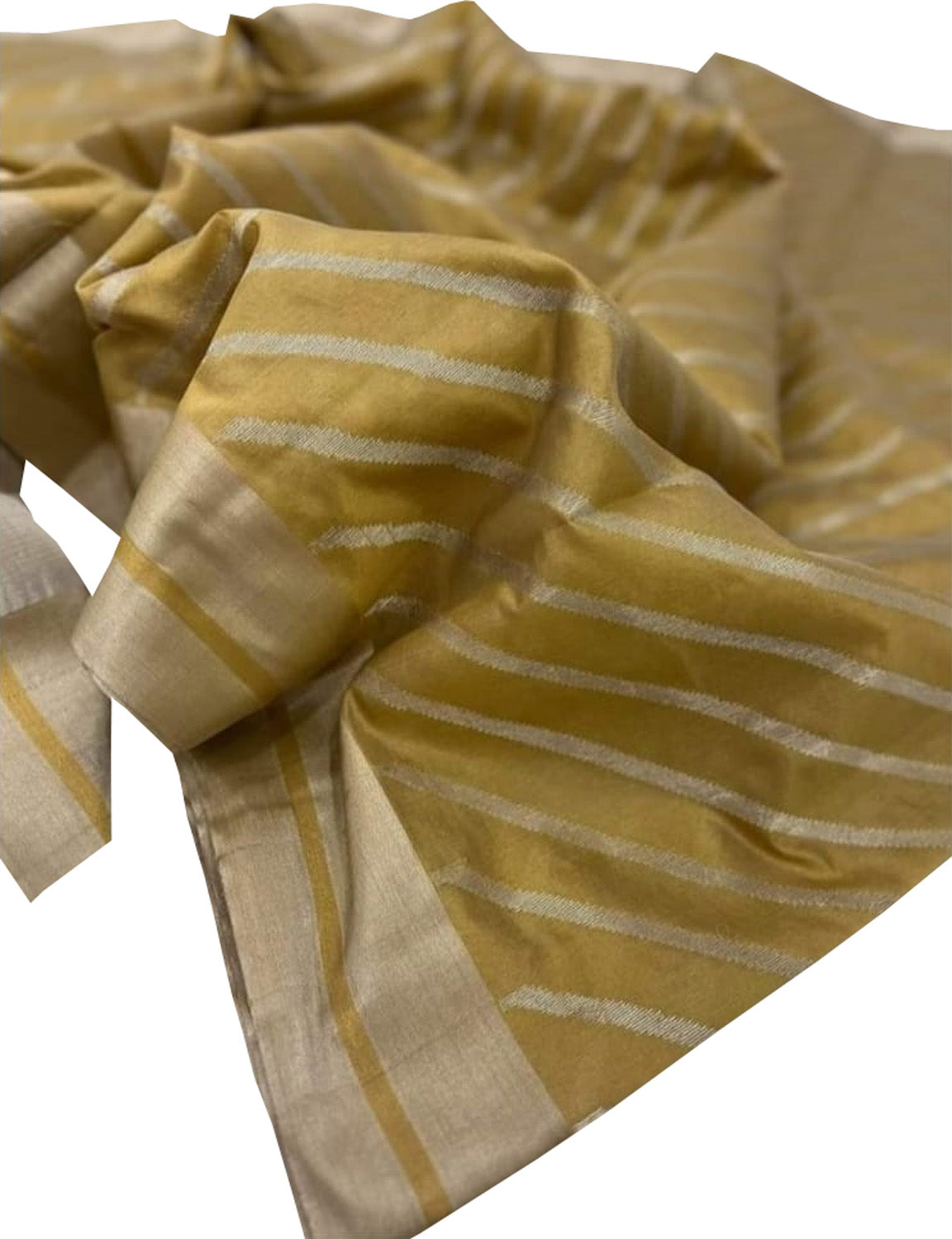 Pastel Chanderi Handloom Silk Saree - Luxurion World