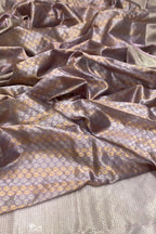 PS1C1MY226092603 Multicolor Chanderi Handloom Pure Silk Saree