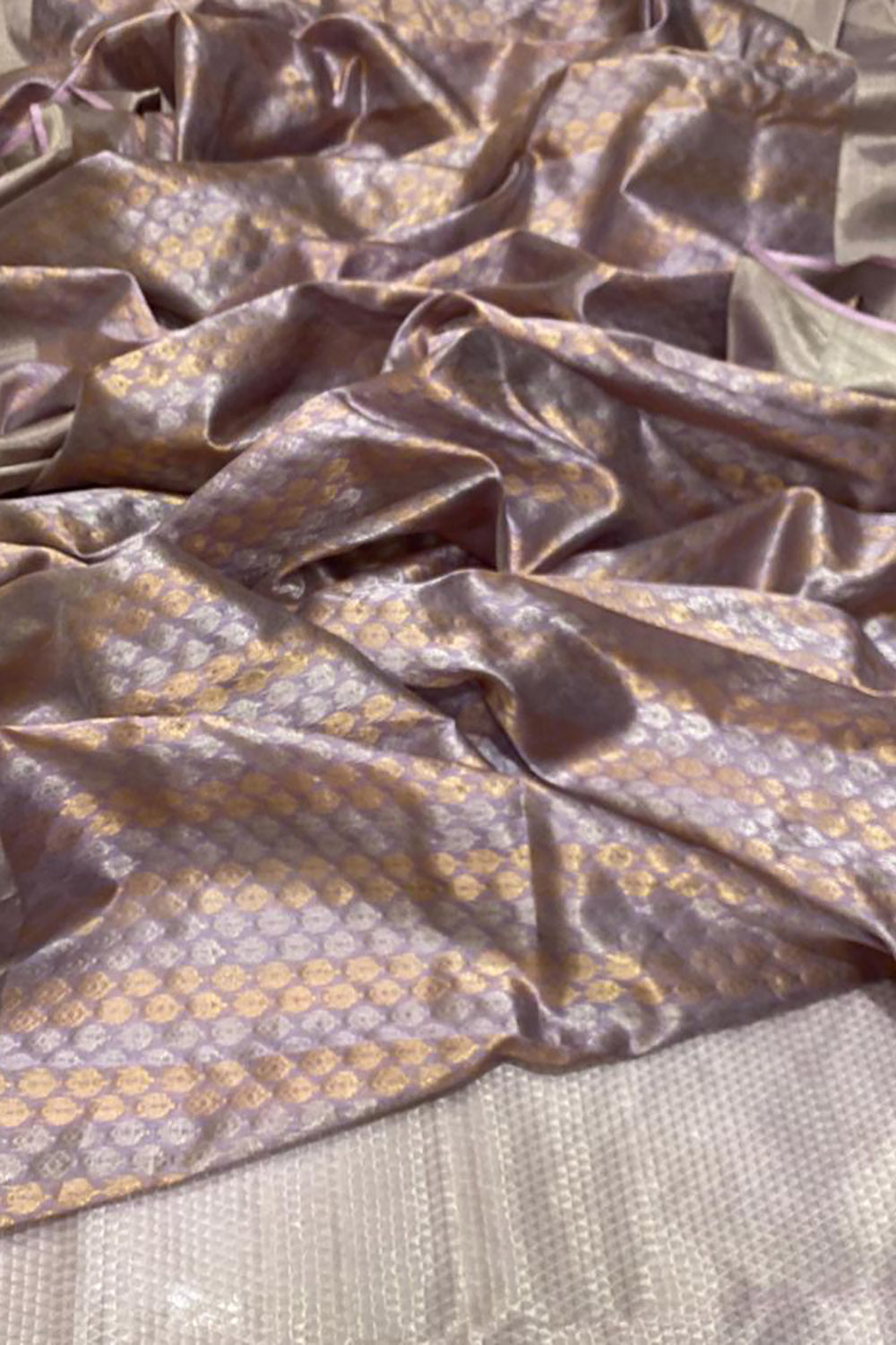 PS1C1MY226092603 Multicolor Chanderi Handloom Pure Silk Saree