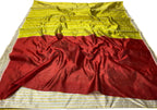 Green Chanderi Handloom Pure Silk Saree - Luxurion World