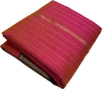 Pink Chanderi Handloom Pure Silk Saree - Luxurion World