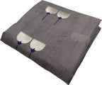Grey Chanderi Handloom Pure Silk Saree - Luxurion World