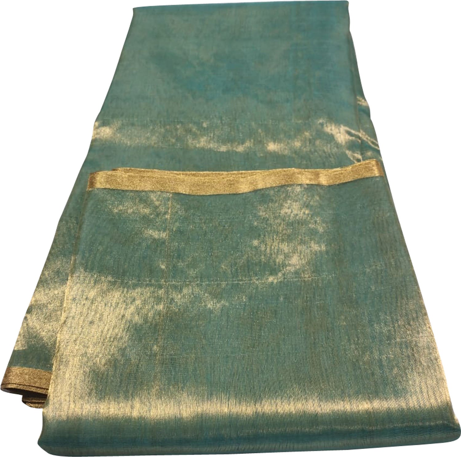 Exquisite Green Chanderi Handloom Pure Tissue Saree: A Timeless Elegance - Luxurion World