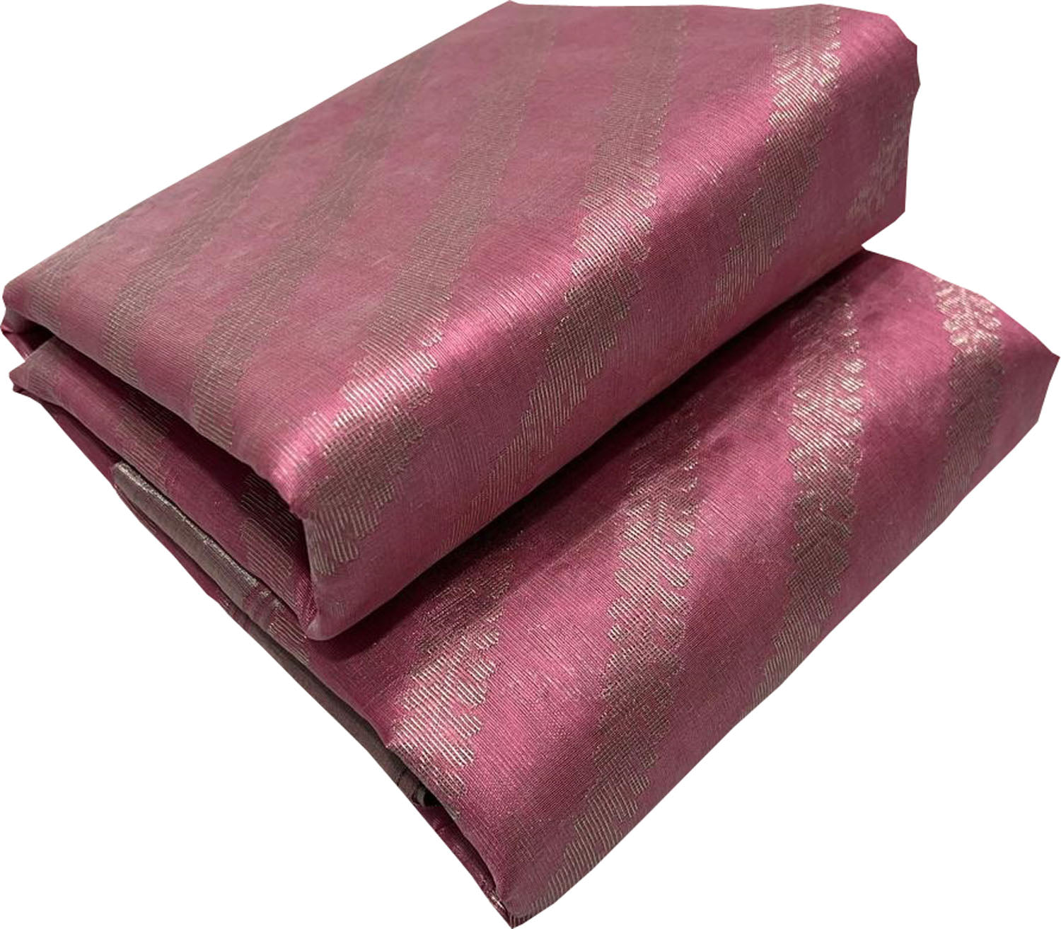 Exquisite Pink Chanderi Handloom Pure Silk Saree: A Timeless Elegance - Luxurion World