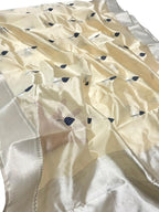 Pastel Chanderi Silk Saree: Handloom Elegance - Luxurion World