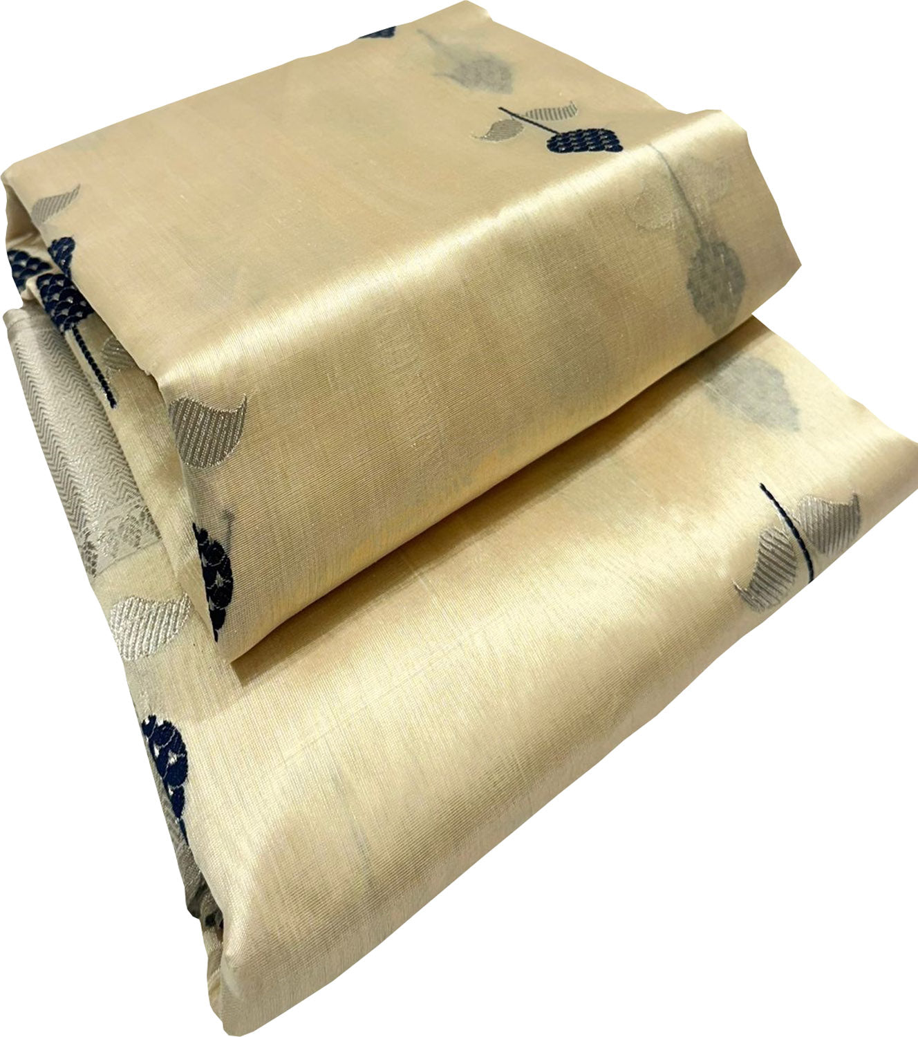 Pastel Chanderi Silk Saree: Handloom Elegance - Luxurion World