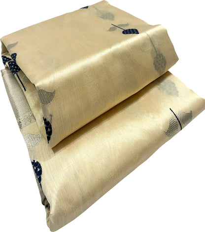 Pastel Chanderi Silk Saree: Handloom Elegance - Luxurion World