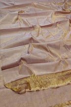 Beautiful Pink Handloom Chanderi Silk Saree - Luxurion World