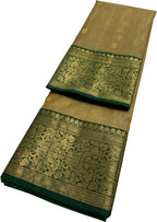 Pastel Chanderi Handloom Silk Saree - Elegant and Pure - Luxurion World
