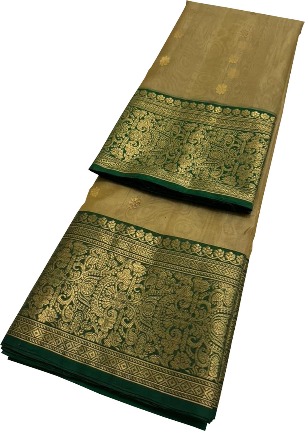 Pastel Chanderi Handloom Silk Saree - Elegant and Pure - Luxurion World
