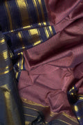 Stunning Pink Gadwal Handloom Cotton Saree - Luxurion World