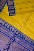 PS1G1MC126091006 Green Handloom Gadwal Pure Silk Saree
