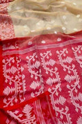 Pastel Jamdani Muslin Saree: Elegant and Ethereal - Luxurion World