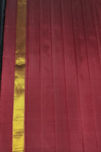 Elegant Black Kanjeevaram Handloom Pure Silk Saree - Luxurion World