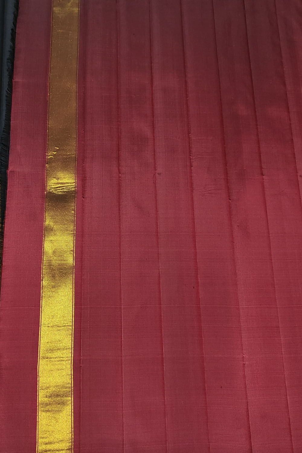 Elegant Black Kanjeevaram Handloom Pure Silk Saree - Luxurion World