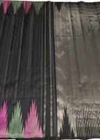 Opulent Black Kanjeevaram Silk Saree - Luxurion World