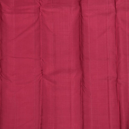 Exquisite Golden & Pink Handloom Kanjeevaram Pure Silk Saree - Luxurion World
