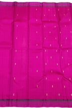 Stunning Pink And Green Handloom Kanjeevaram Pure Silk Saree - Luxurion World