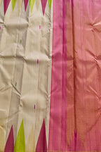 Pastel Handloom Kanjeevaram Pure Silk Saree - Luxurion World