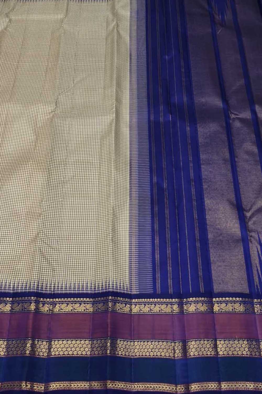 Pastel Pure Silk Handloom Kanjeevaram Saree - Luxurion World