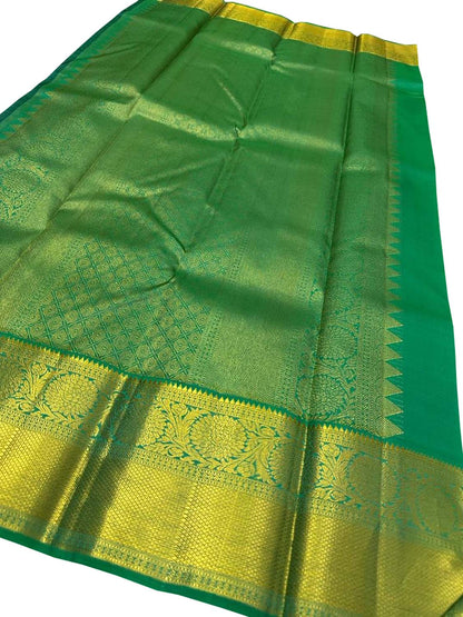 Elegant Maroon Kanjeevaram Handloom Pure Silk Saree: Timeless Grace and Luxury - Luxurion World
