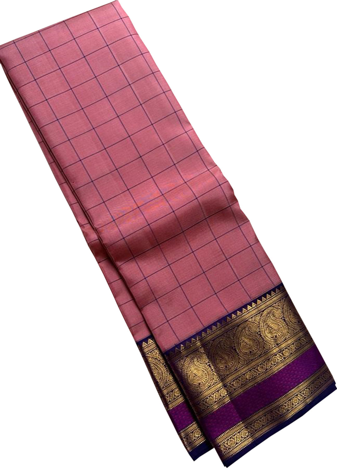 Exquisite Pink Kanjeevaram Handloom Pure Silk Saree: A Timeless Elegance - Luxurion World